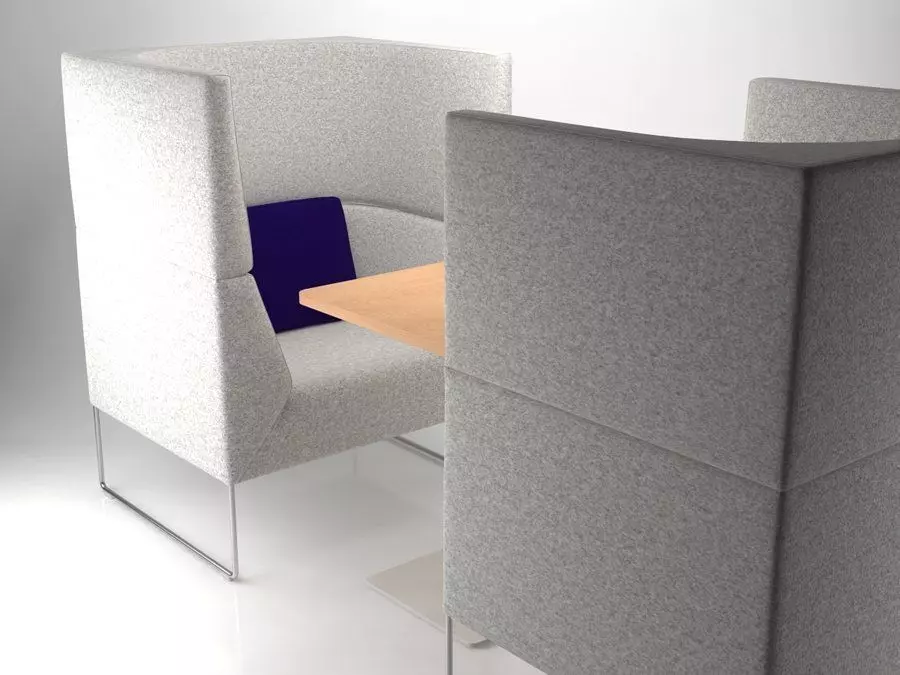 Mason High Back Set 1 3D model_5