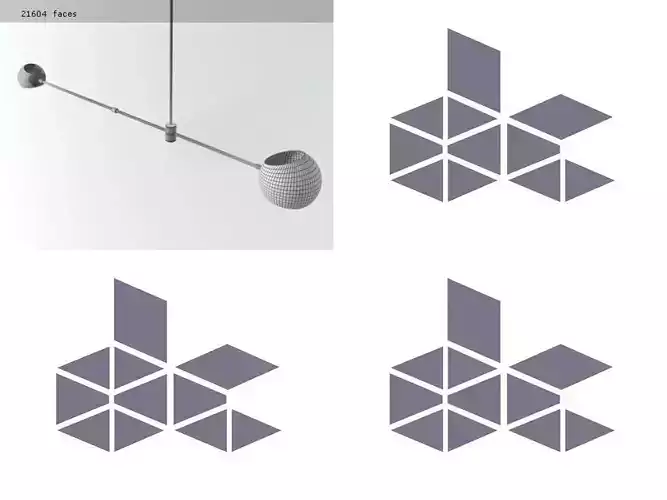 Acaba pendant light - person