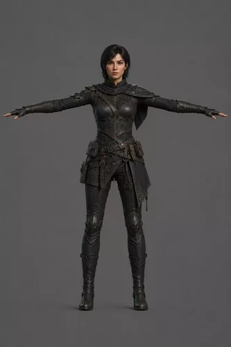 Dark Fantasy Female Assassin