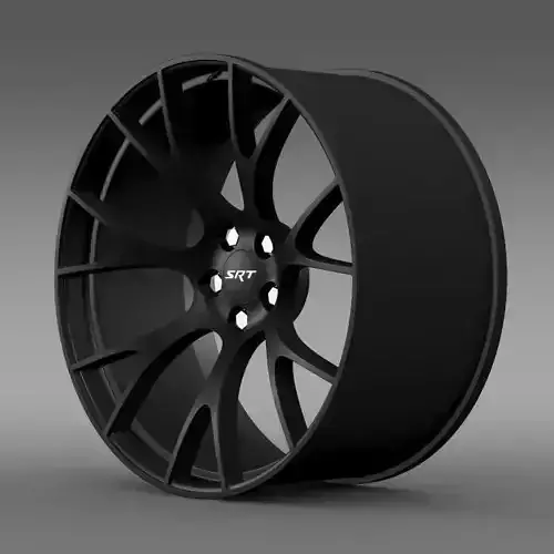 Dodge Challenger Supercharged rim