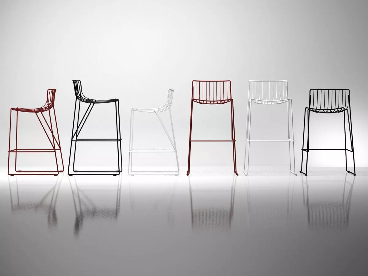 Tio Bar Stool 3D model_0