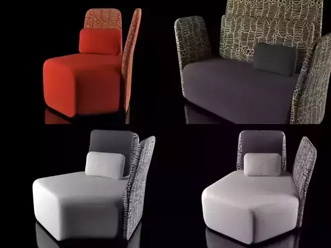 Pebble four different sofas