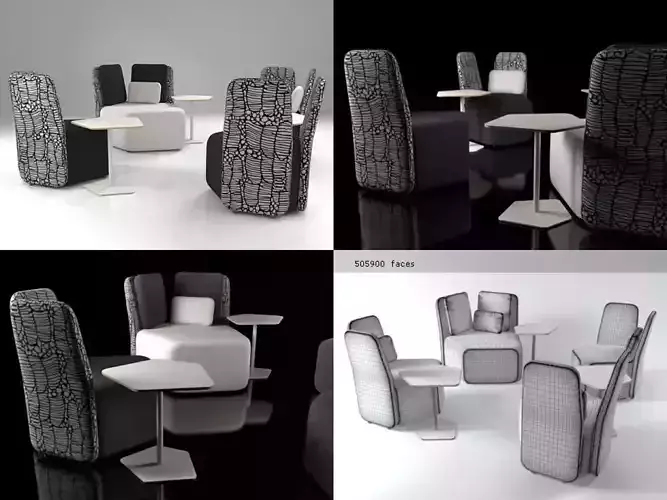 Pebble Set 1 office furniture