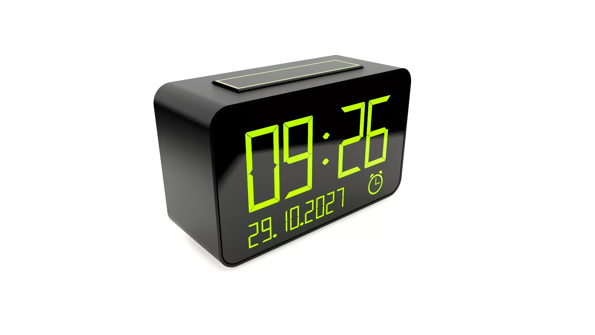 ALARM CLOCK 01 Low-poly 3D model