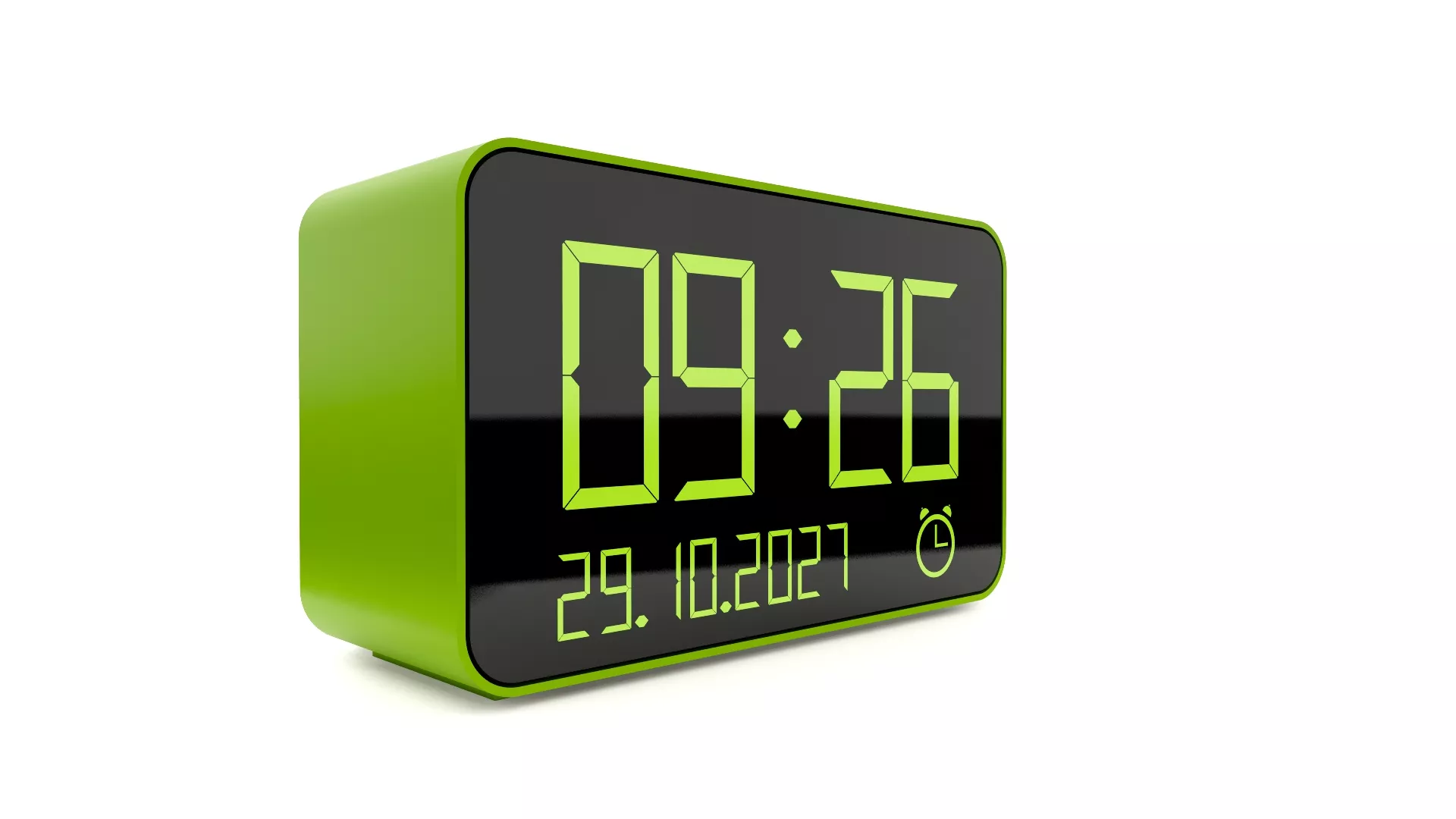 ALARM CLOCK 05 Low-poly 3D model