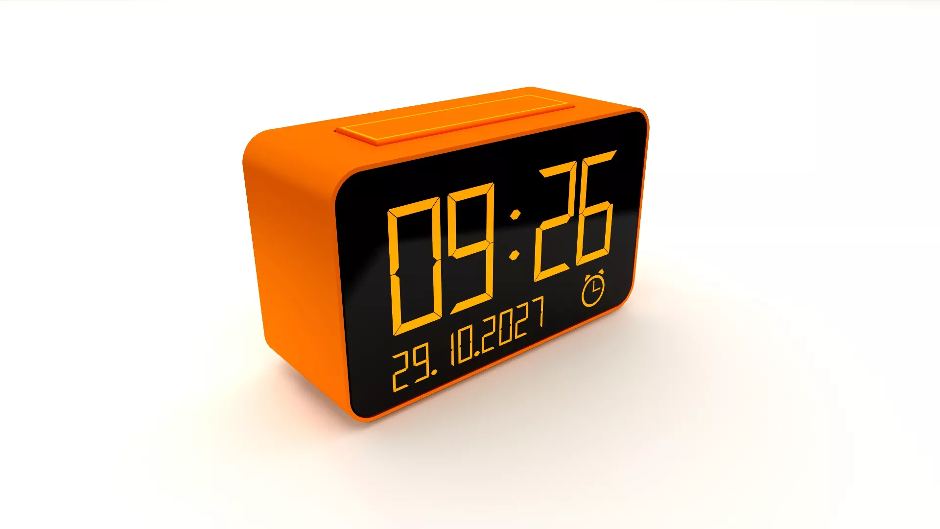 ALARM CLOCK 06 Low-poly 3D model