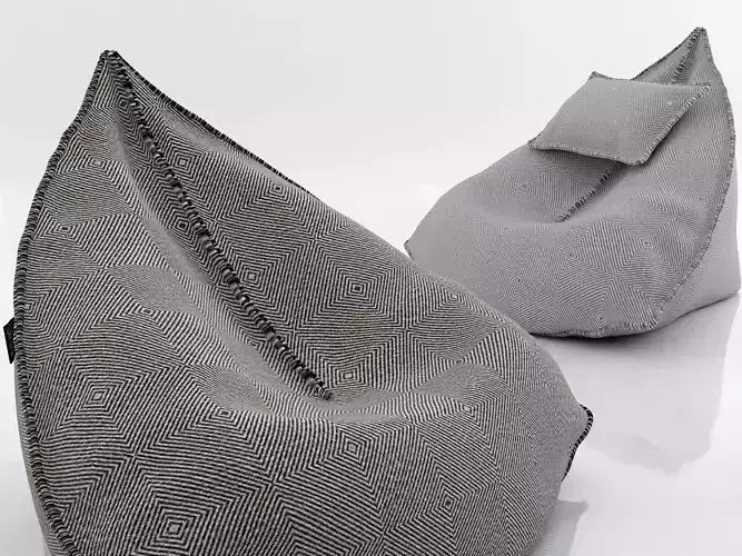 Sail Bean Bag 3D model