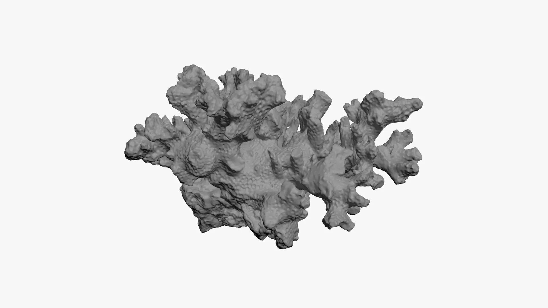 White Coral Reef 02 - For 3D Print 3D print model