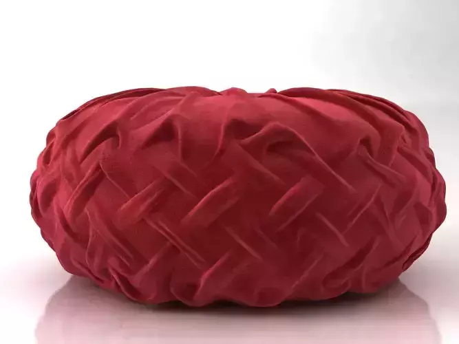 Round Pintuck Pillow