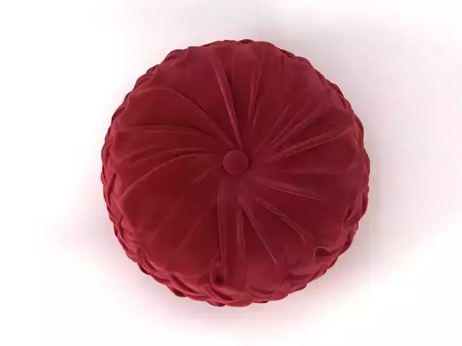 Round Pintuck Pillow