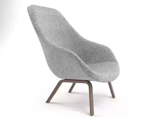 About a Lounge Chair AAL93 3D model