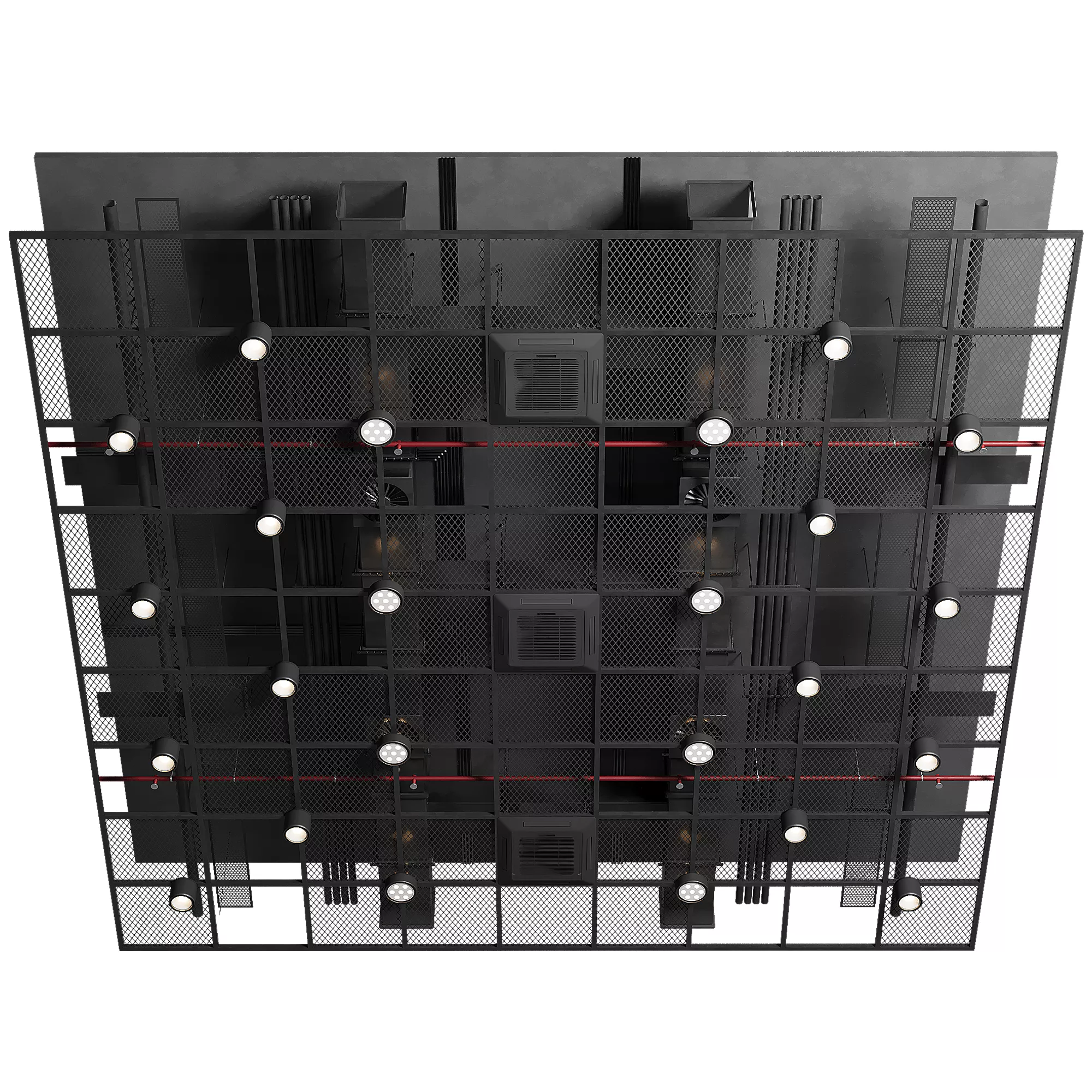ceiling Low-poly 3D model