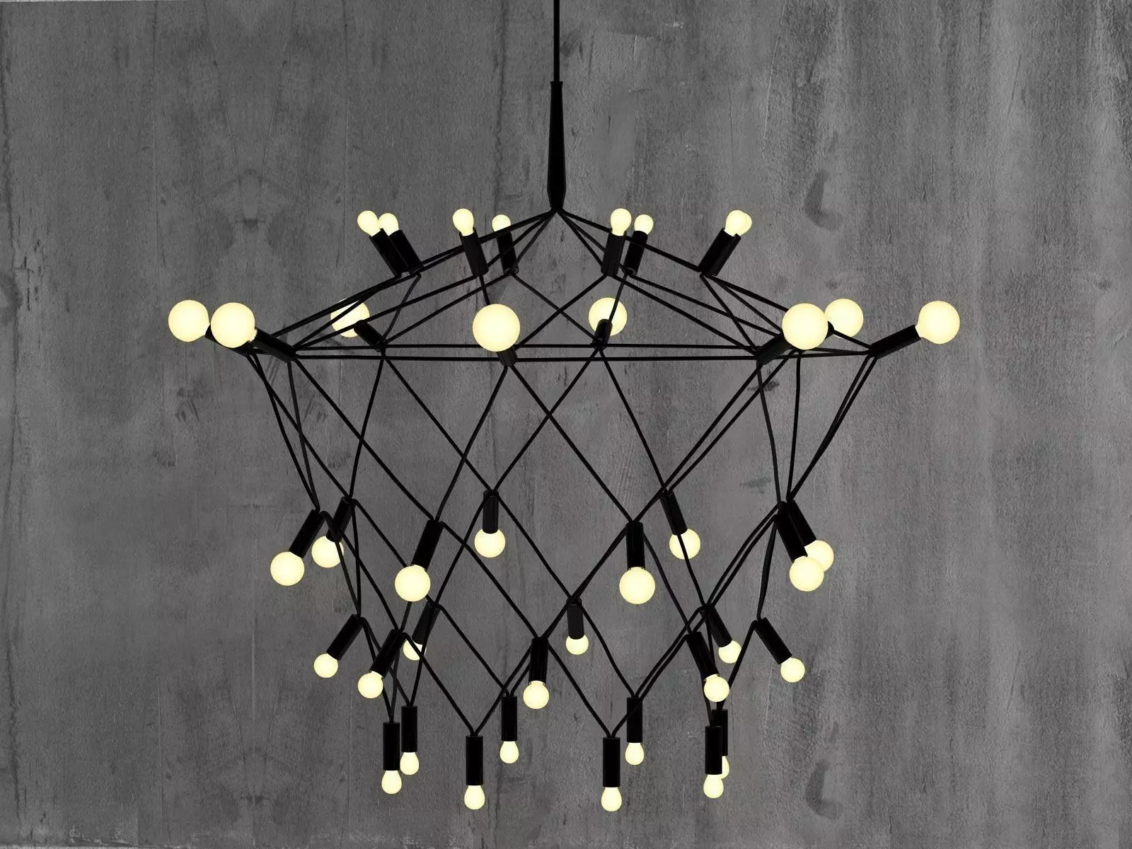 Orbit Chandelier 3D model_1