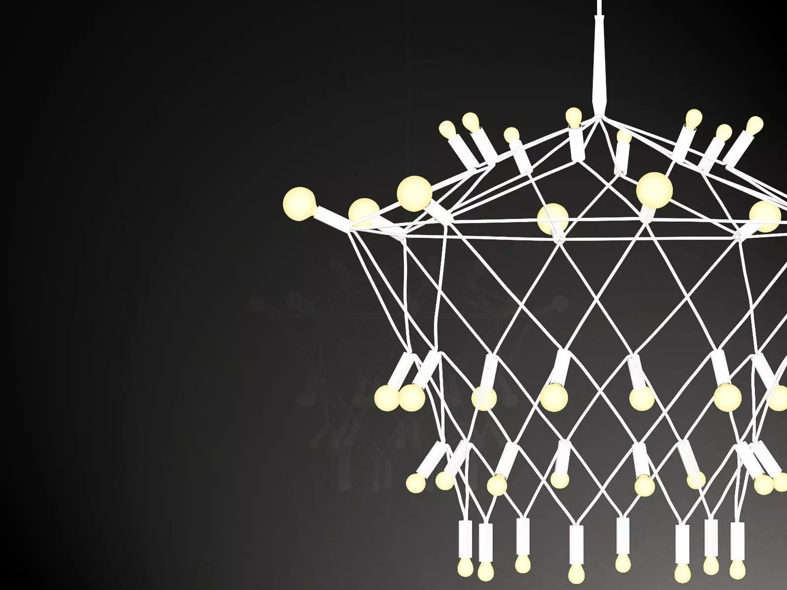 Orbit Chandelier 3D model_2