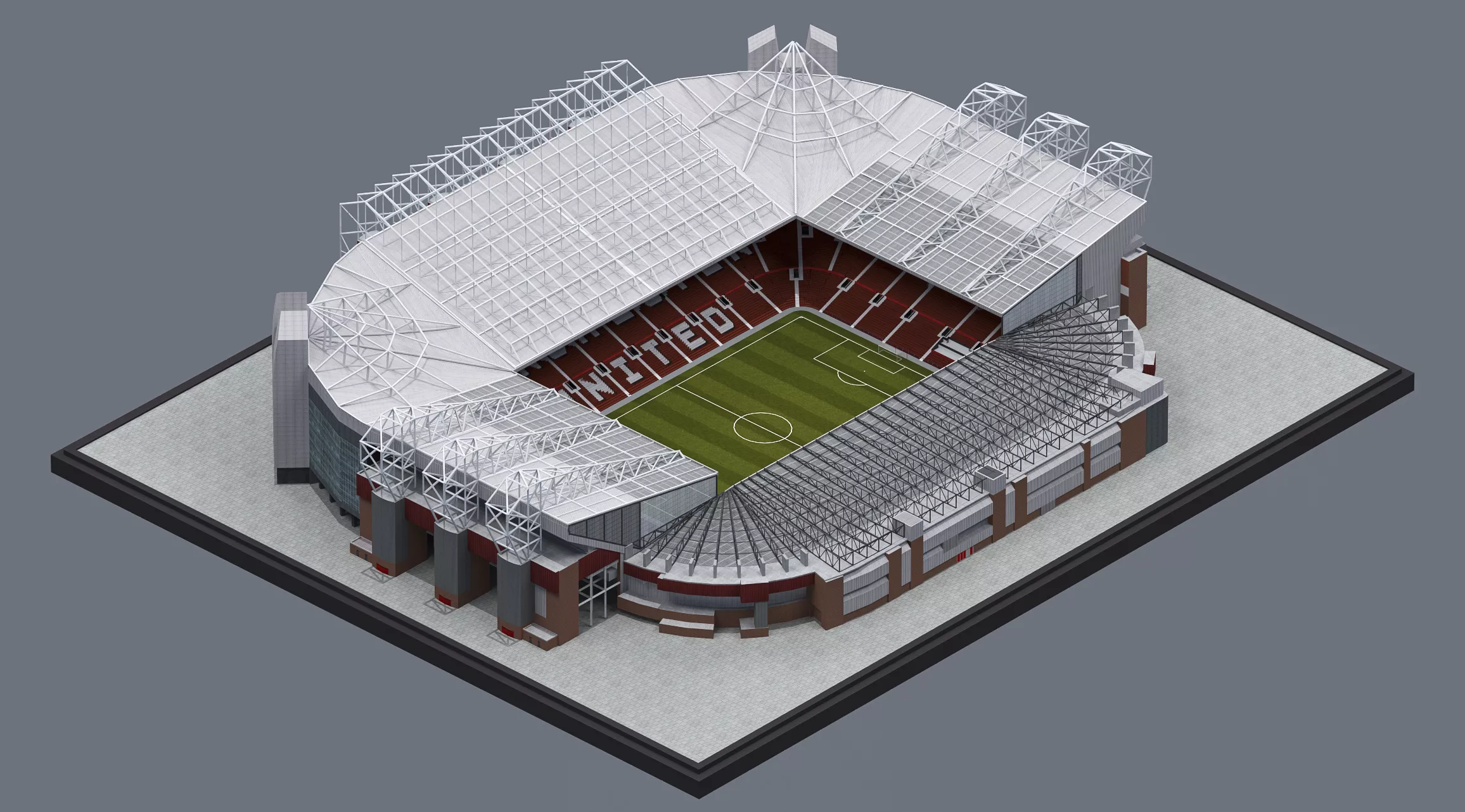 OLD TRAFFORD STADIUM 3D model