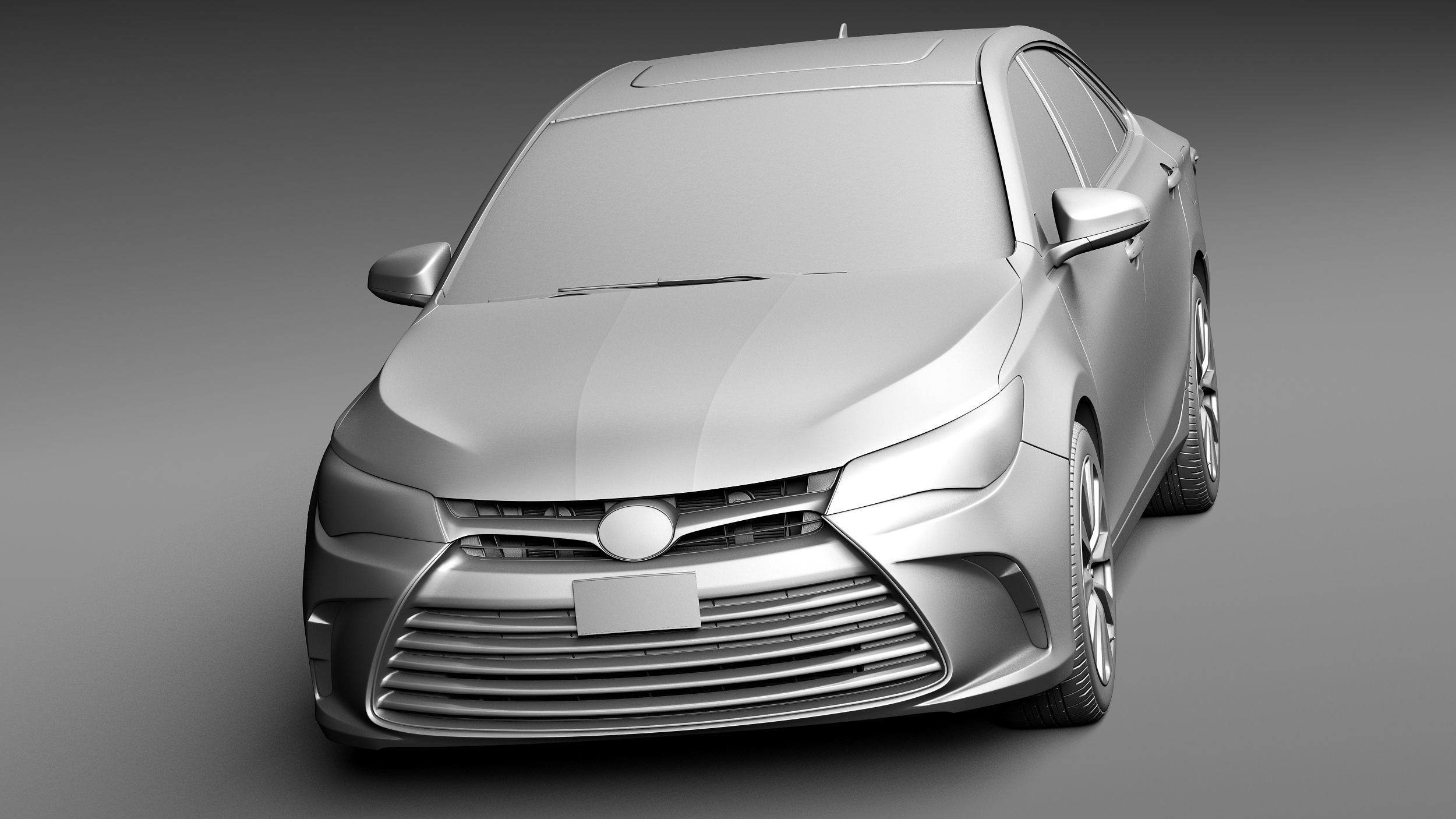 Toyota Camry 2015 3D model_11