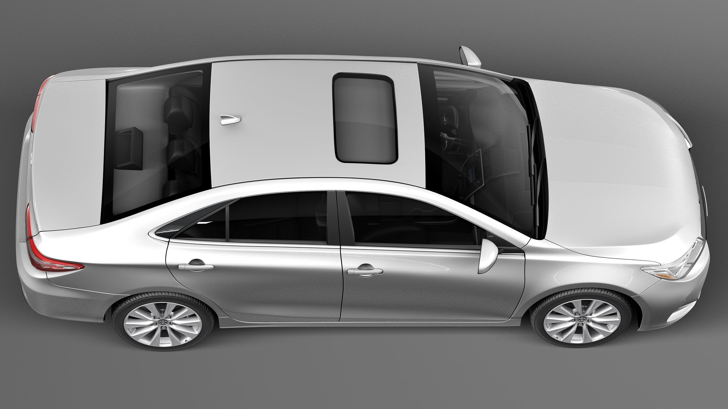 Toyota Camry 2015 3D model_7