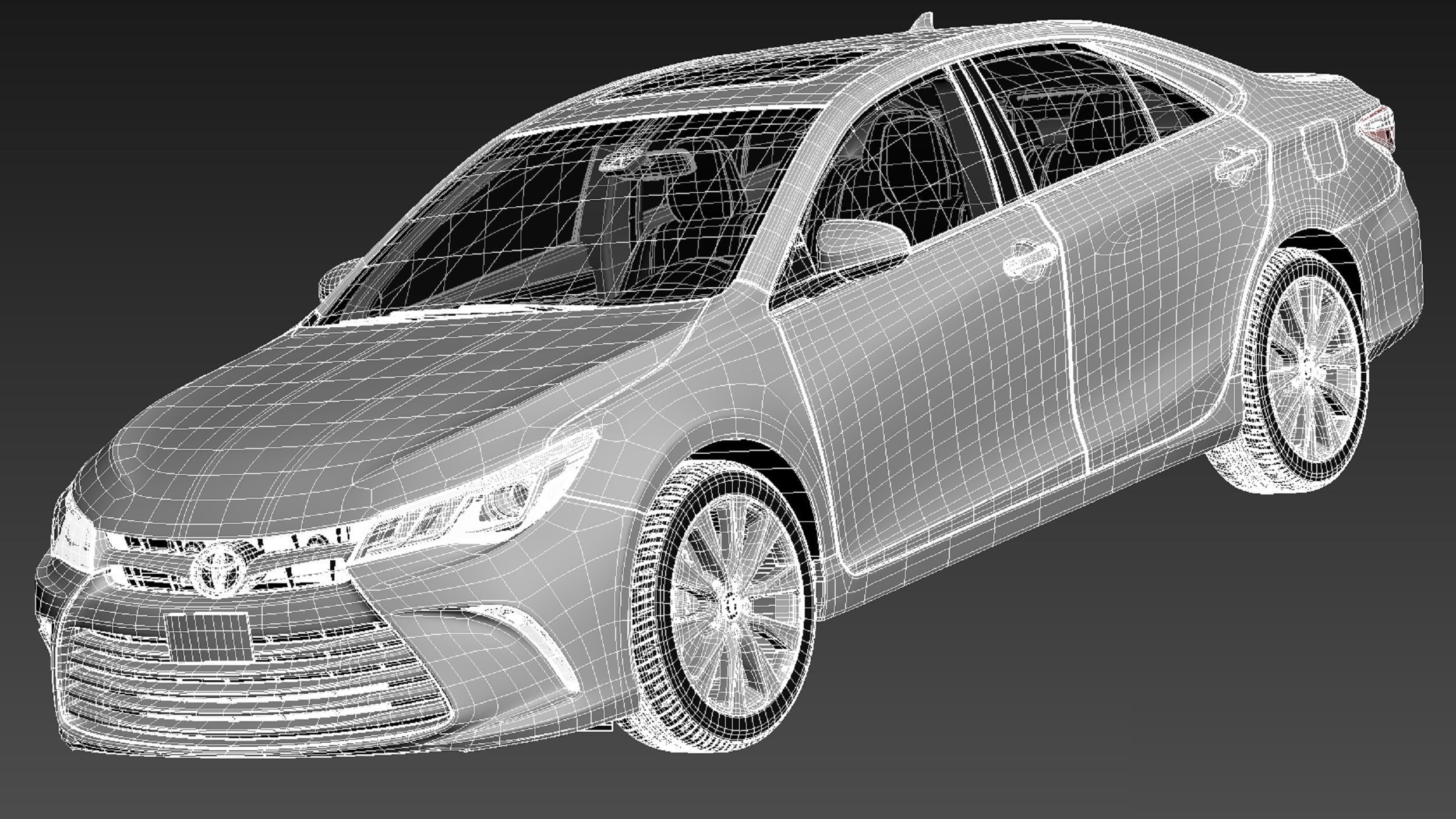 Toyota Camry 2015 3D model_18