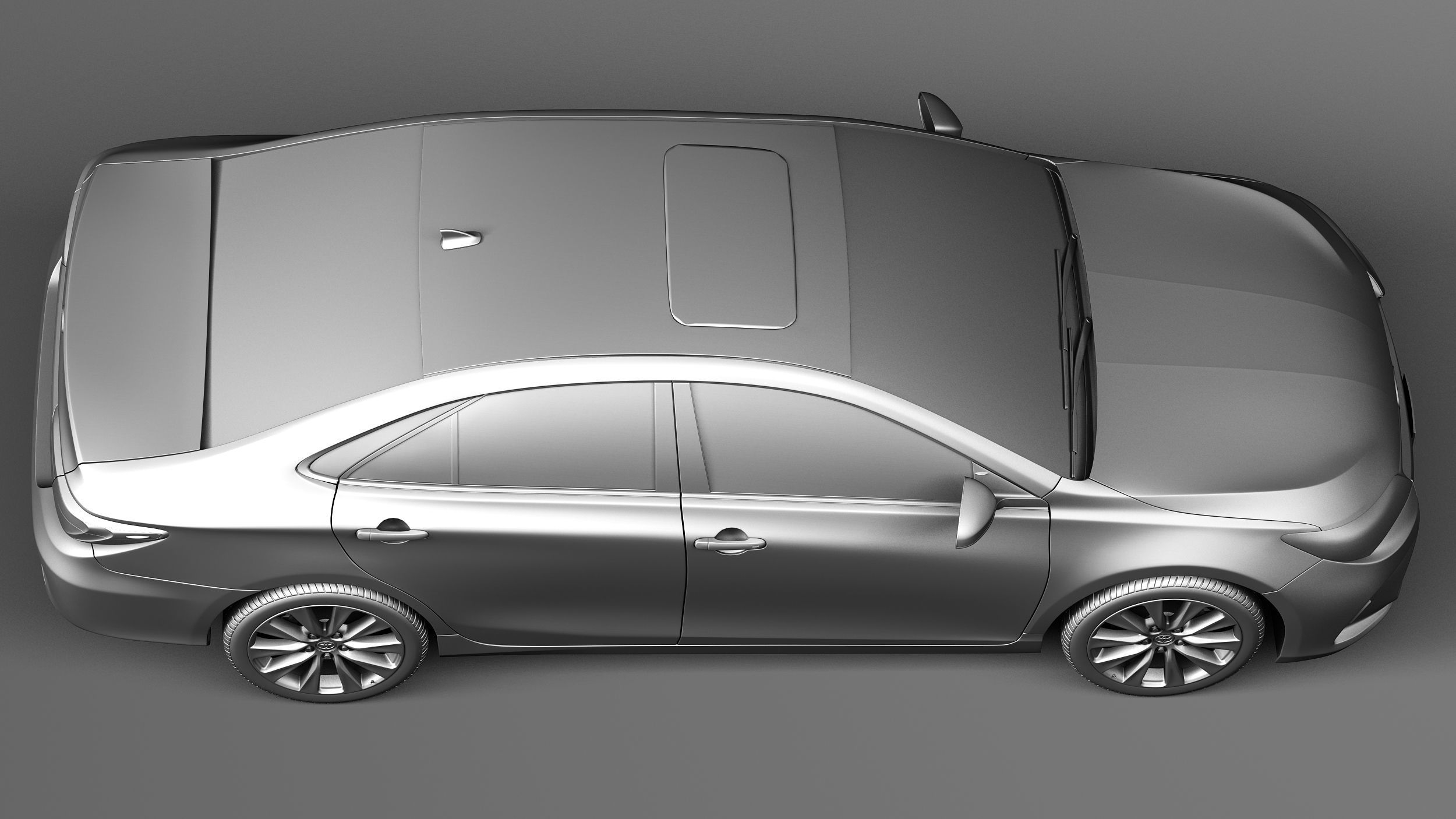 Toyota Camry 2015 3D model_17