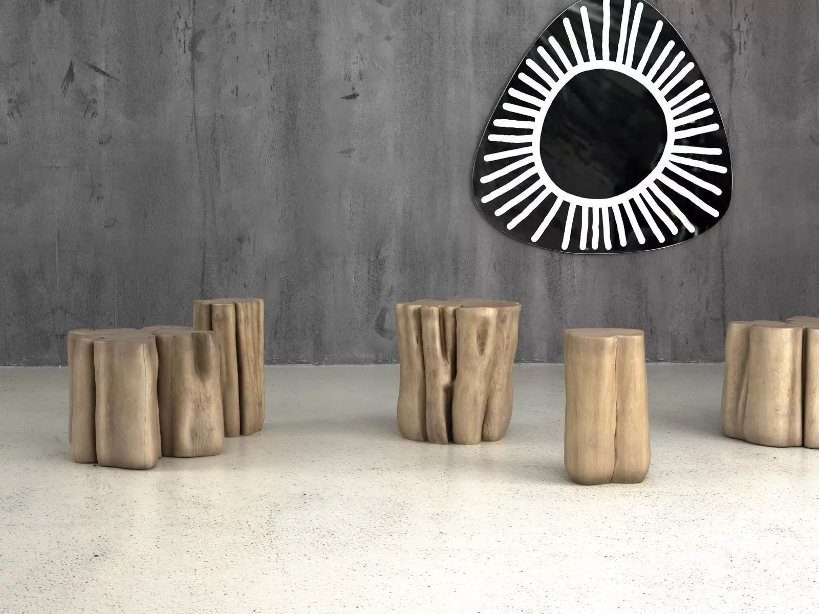 Brick XS S M L 3D model_2