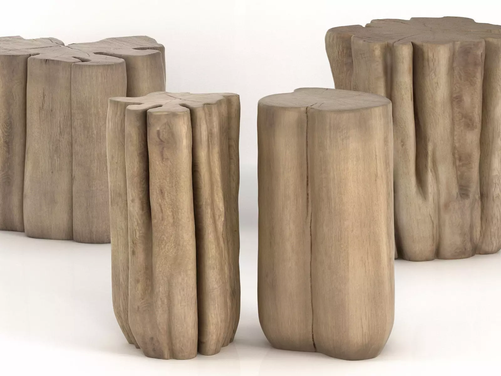 Brick XS S M L 3D model_4