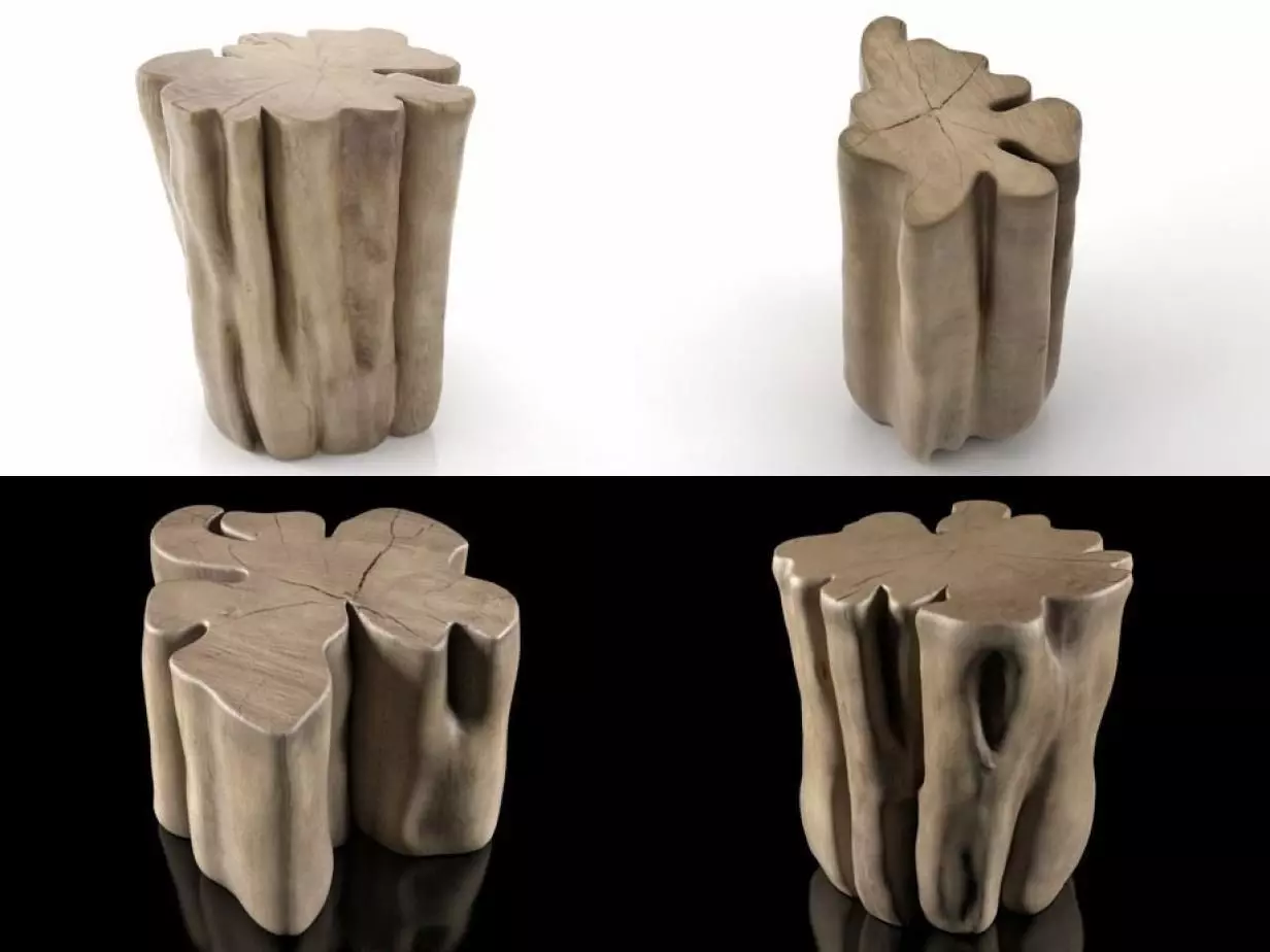 Brick XS S M L 3D model_7