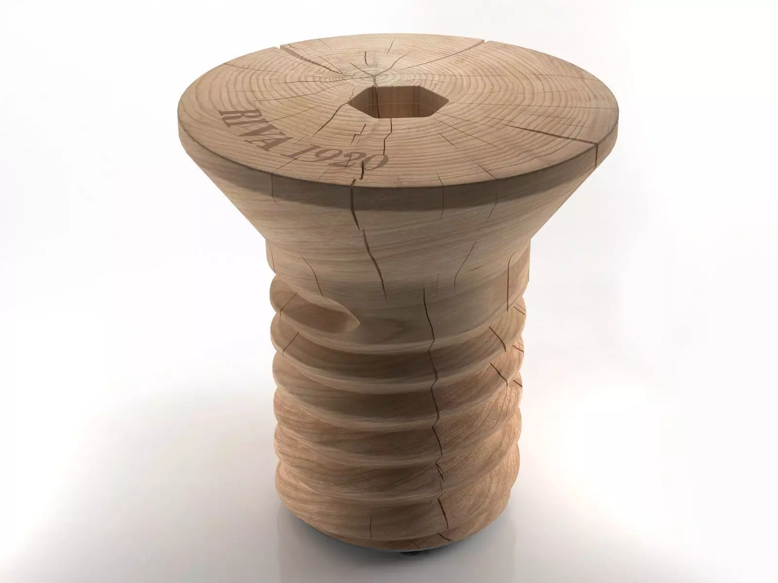 Vite Brugola 3D model_1