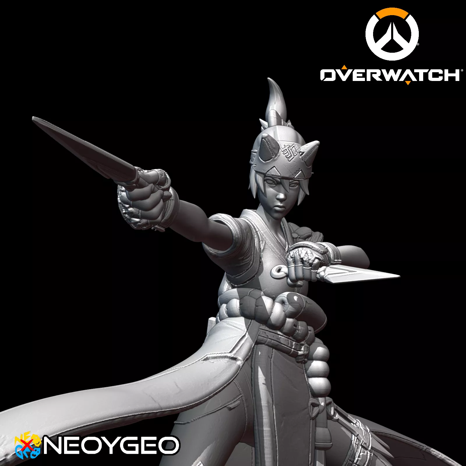 KIRIKO - OVERWATCH 3D print model