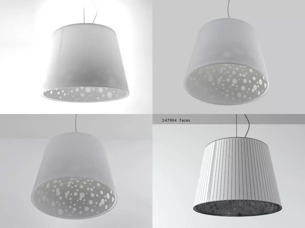 Shadow pendant 3D model_3