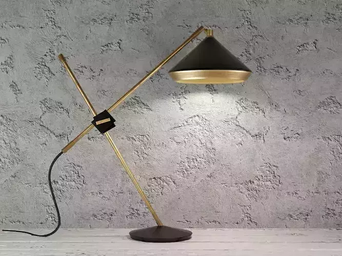 Shear Table Lamp 3D model
