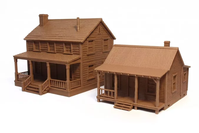 Old West Houses