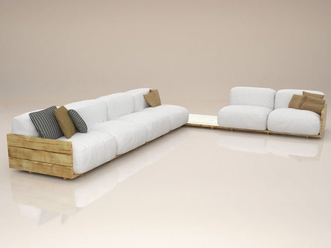Pallet Set 03 3D model