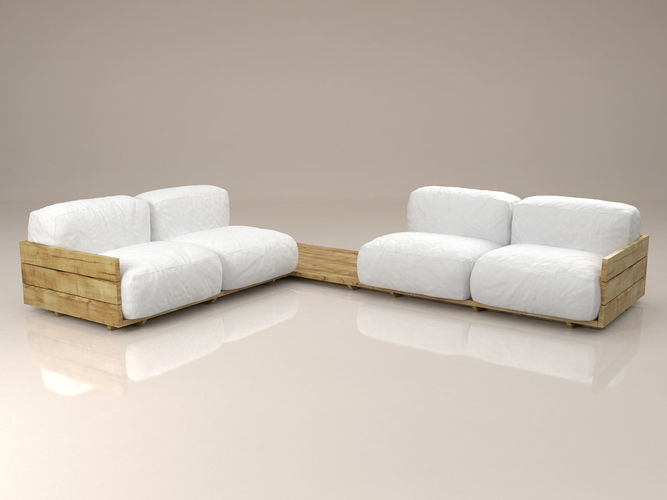 Pallet Set 02 3D model