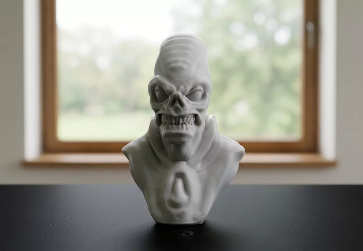 Alien T Bust 3D print model