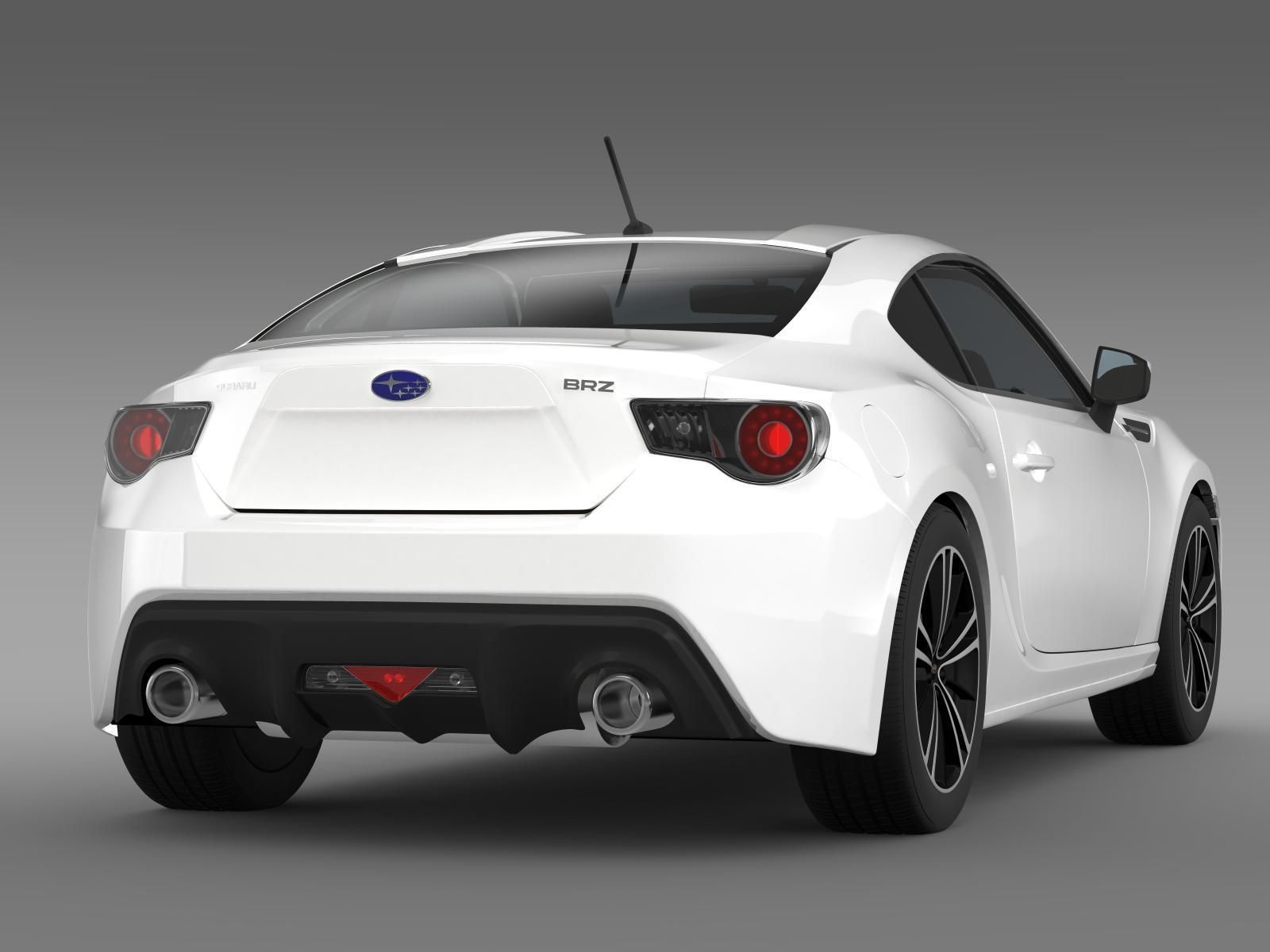 Subaru BRZ ZC6 2012 3D model_7