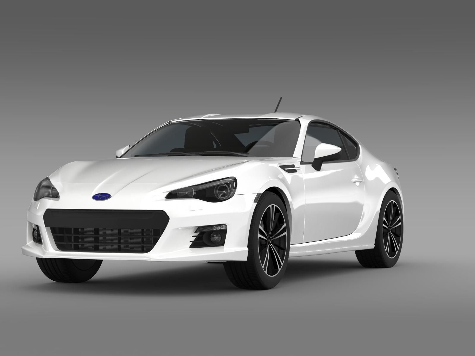 Subaru BRZ ZC6 2012 3D model_3
