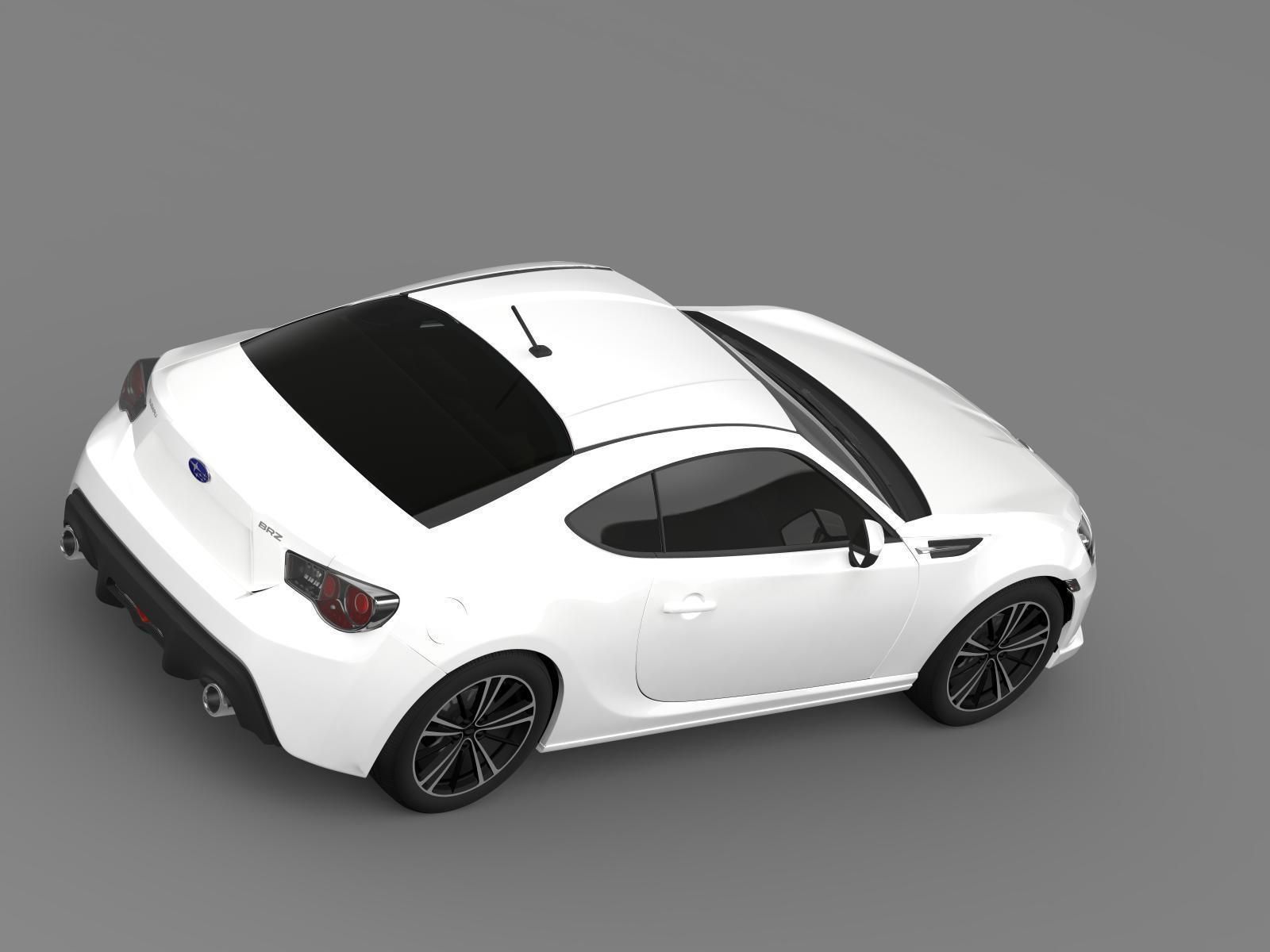 Subaru BRZ ZC6 2012 3D model_8