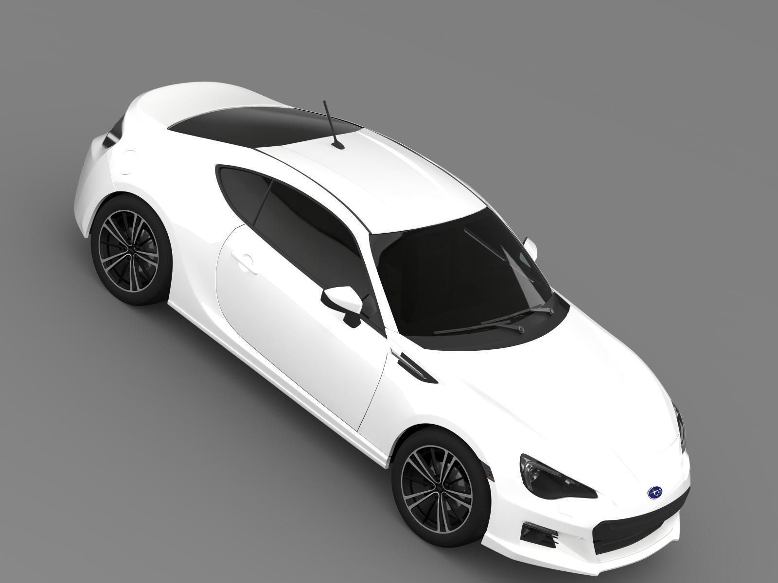 Subaru BRZ ZC6 2012 3D model_9