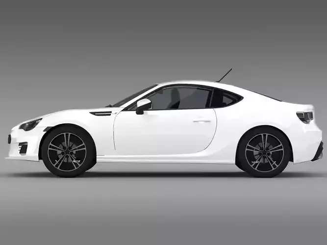 Subaru BRZ ZC6 2012 3D model