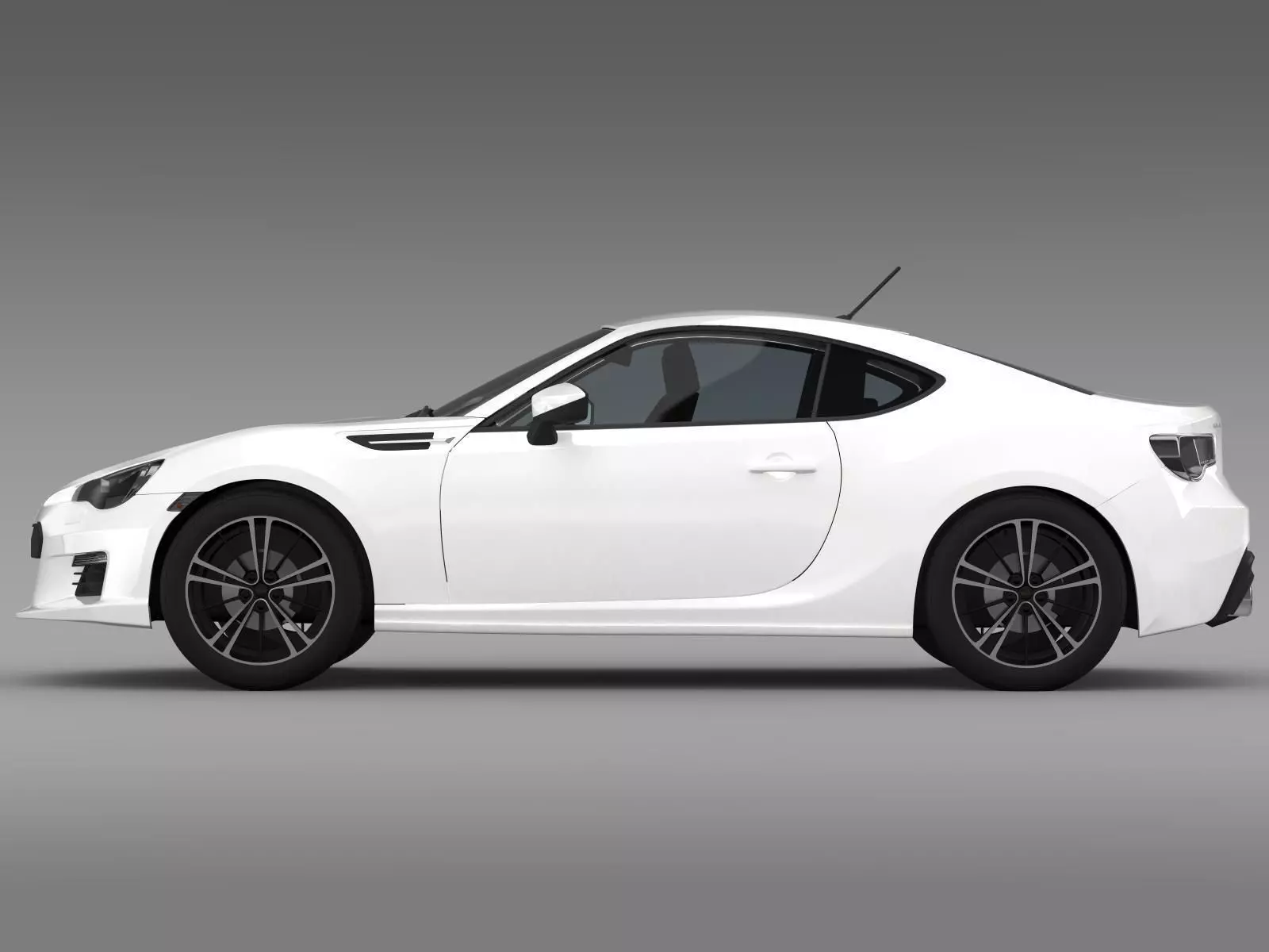 Subaru BRZ ZC6 2012 3D model_0