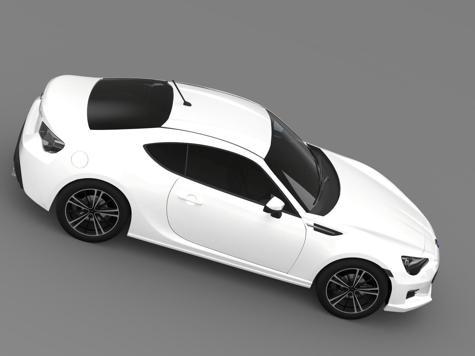 Subaru BRZ ZC6 2012 3D model_10