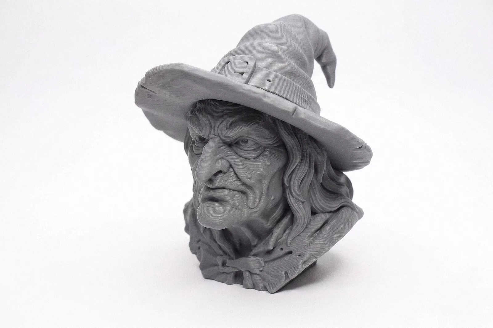 Witch Bust 3D print model