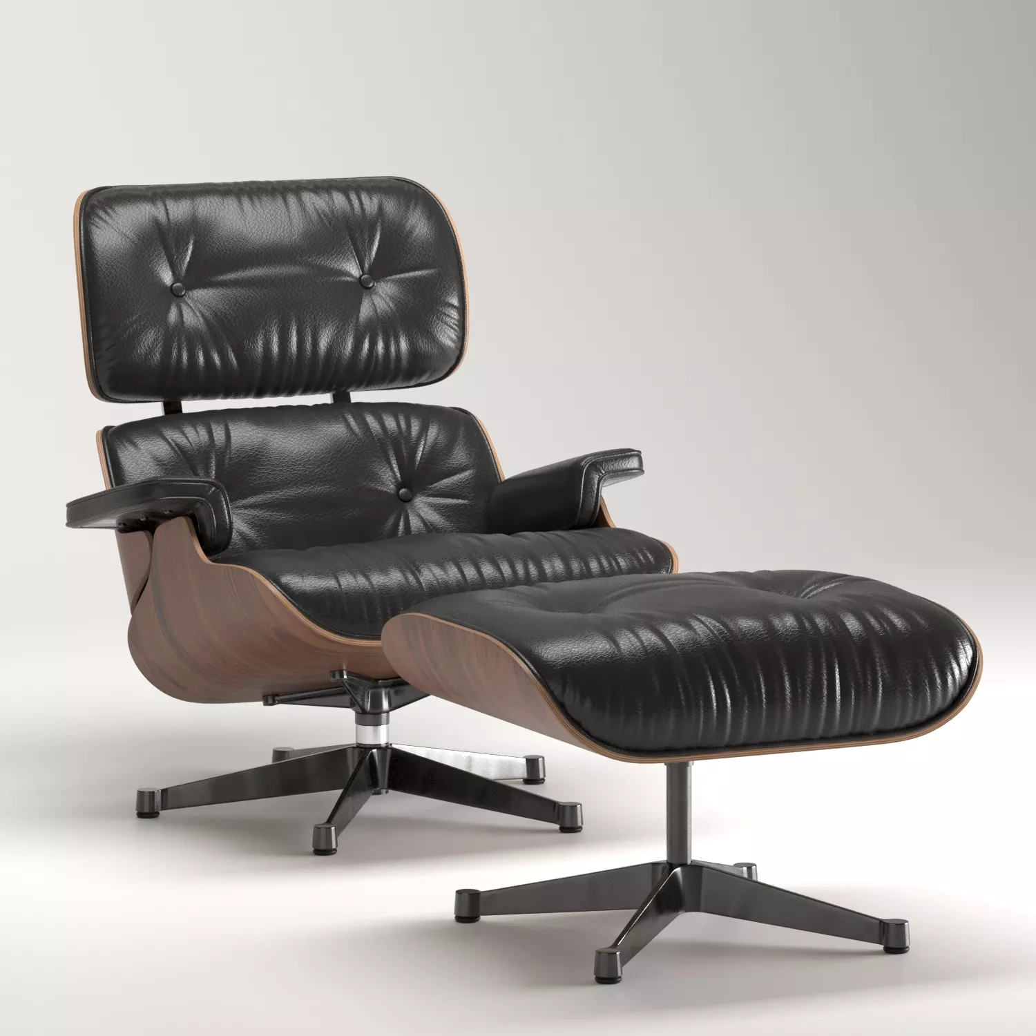Chair Armchair Charles Eames Free 3D model