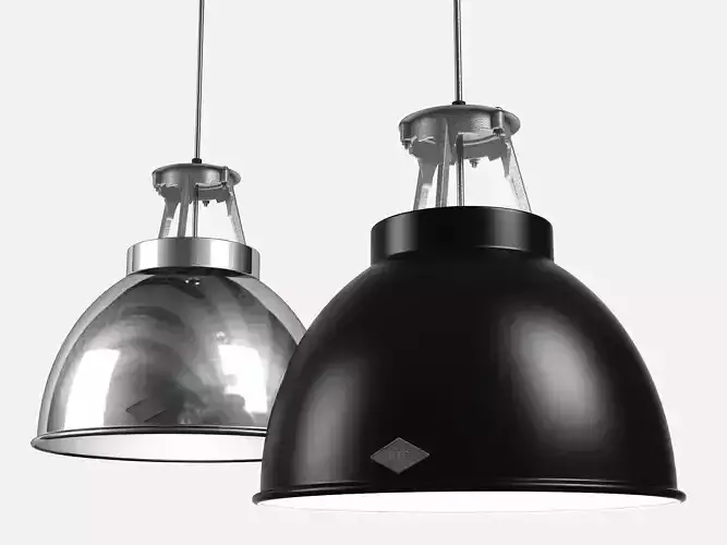 Titan metal pendant light