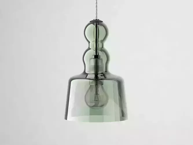 Acquamiki glass pendant light