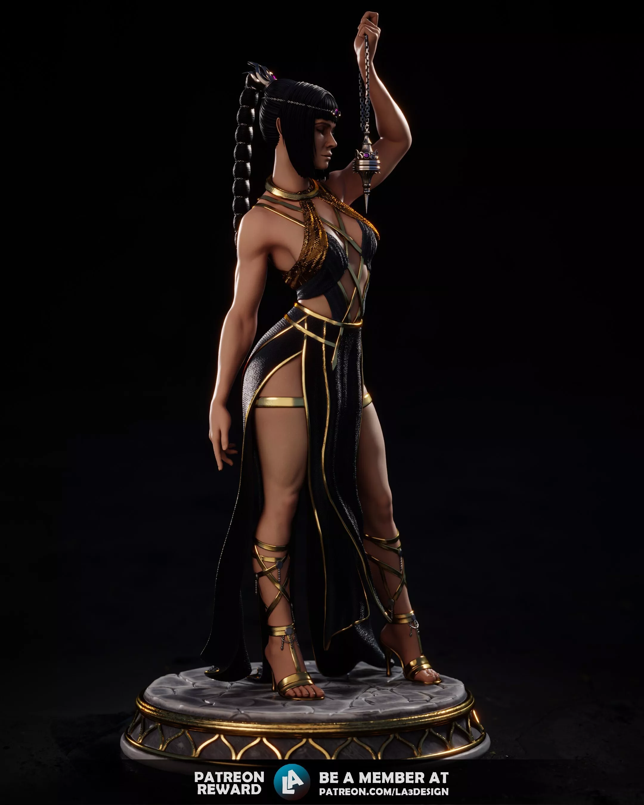 Shadowheart - Baldursgate 3 - 2Package 3D print model