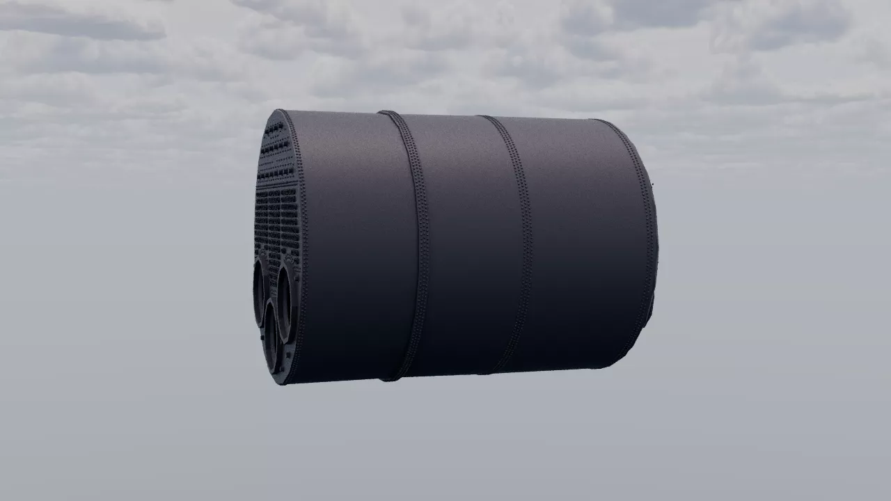 boiler 3D model