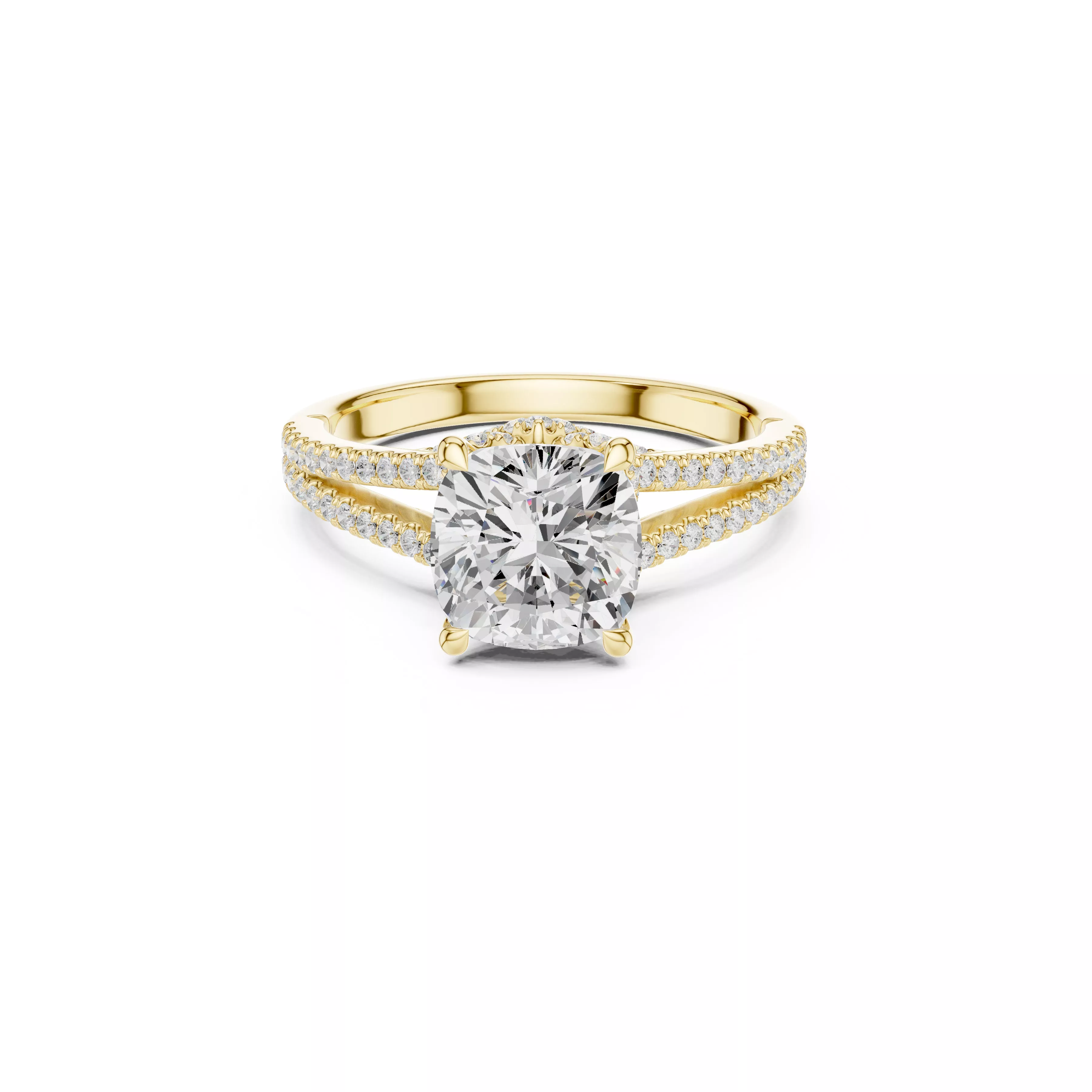 Buy Diamond Ring CAD Design STL 3DM Gold Ring Band R1298 3D print model