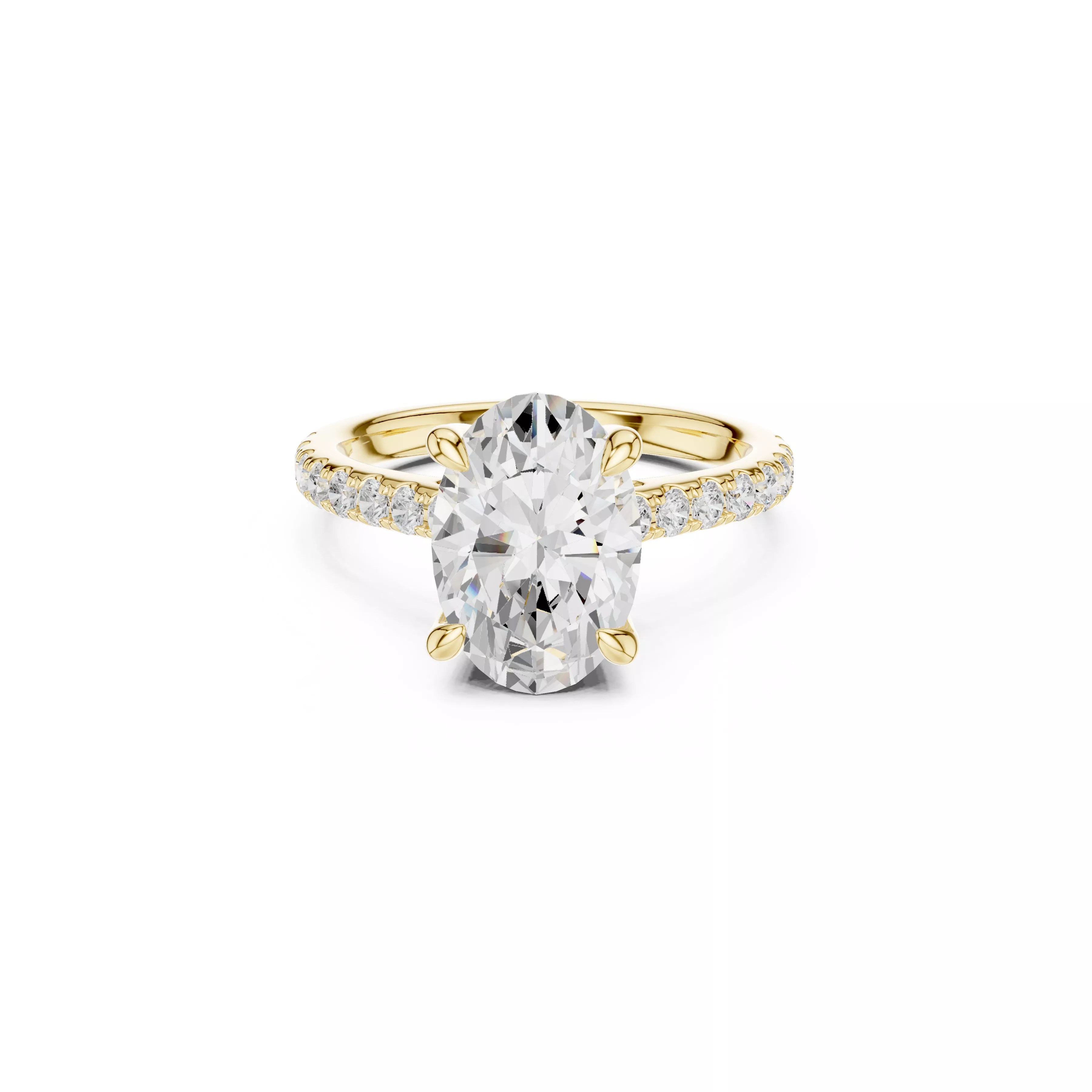 Buy Diamond Ring CAD Design STL 3DM Gold Ring Band R1291 3D print model