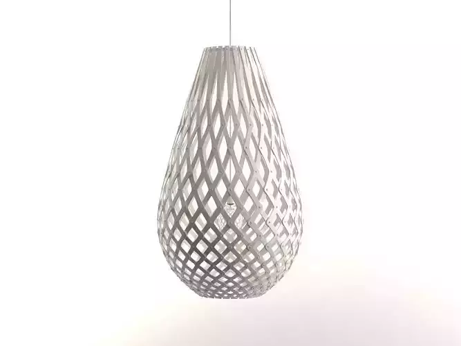 Koura pendant lamp made of wood